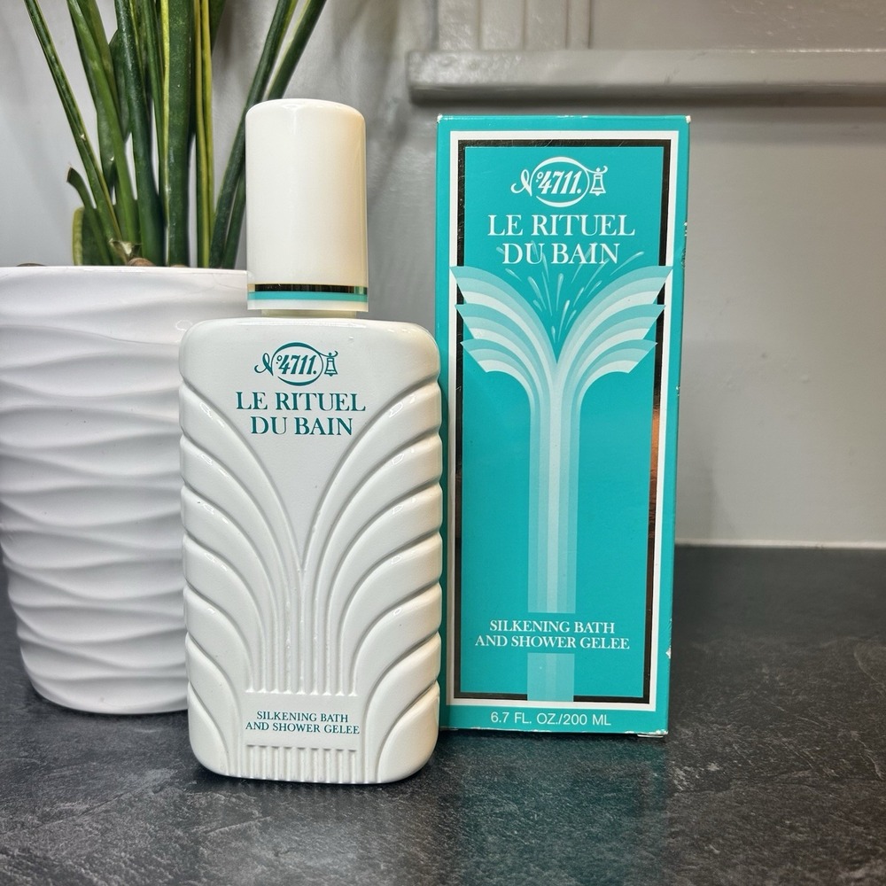 NEW Vintage 4711 Le Rituel Du Bain Bath & Shower Gelee 6.7 oz‎ FORET ALPINE